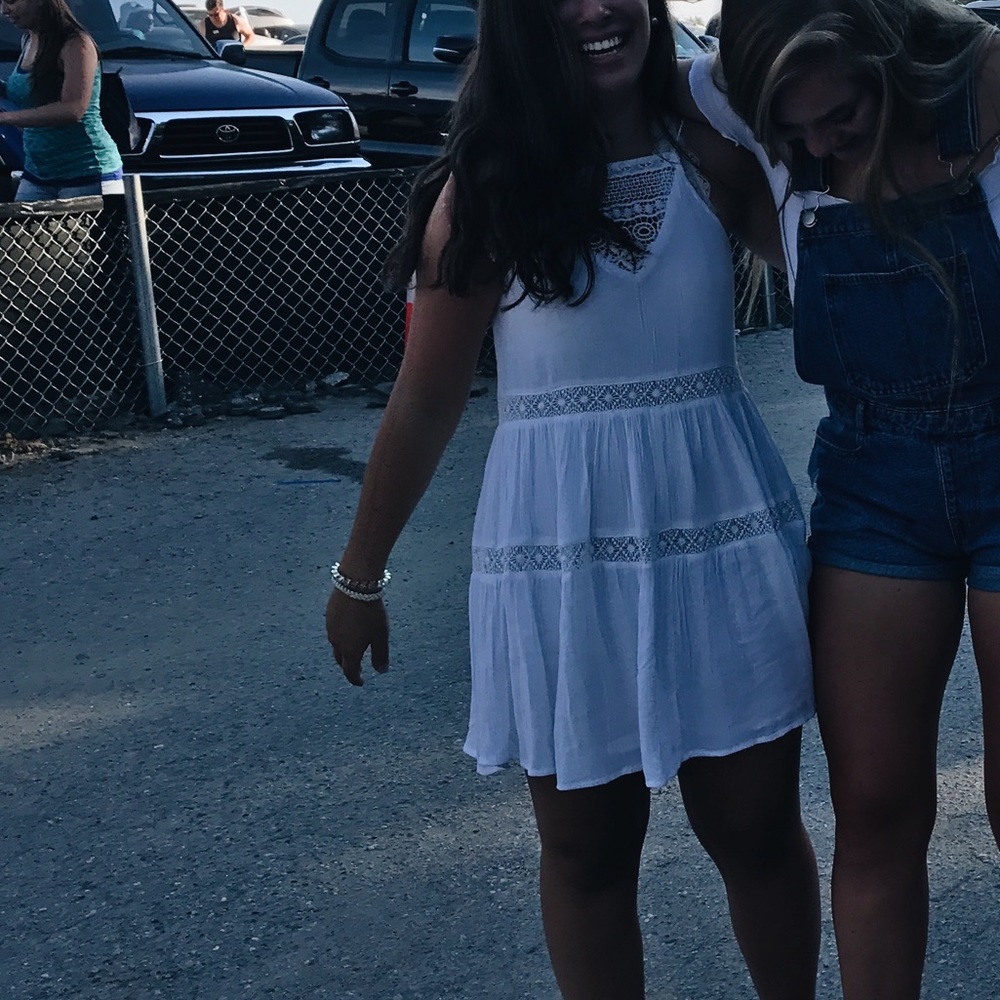Lacy White Dress!